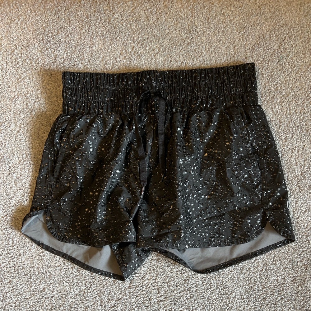 ZYIA shorts womens medium black bubble athletic running‎ casual summer active